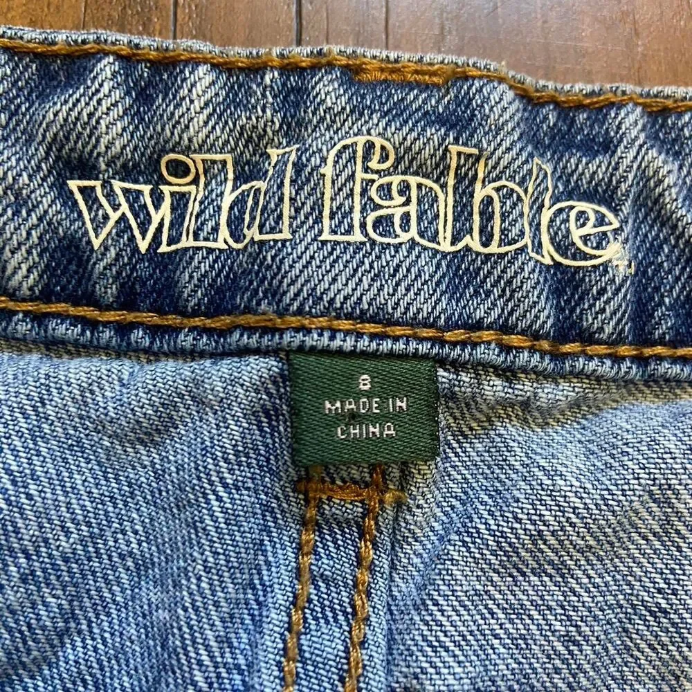Wild Fable High Rise Short Denim Shorts